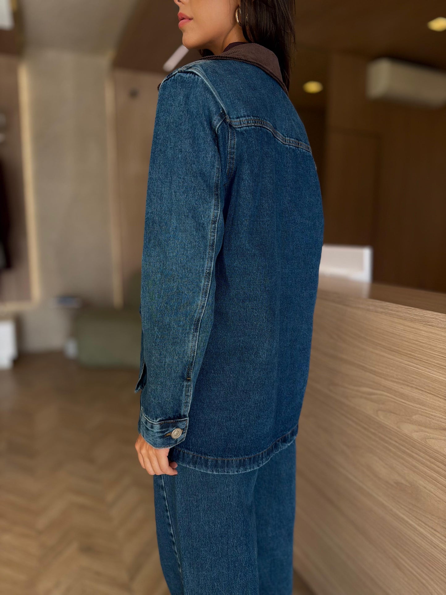 Parka Jeans Estonada Outono