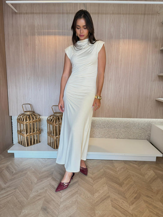 Vestido Drapeado Fontana - cores