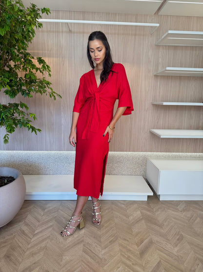 Vestido Kimono Longo Albânia - cores