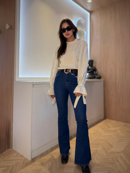 Calça Jeans Boot Cut Média