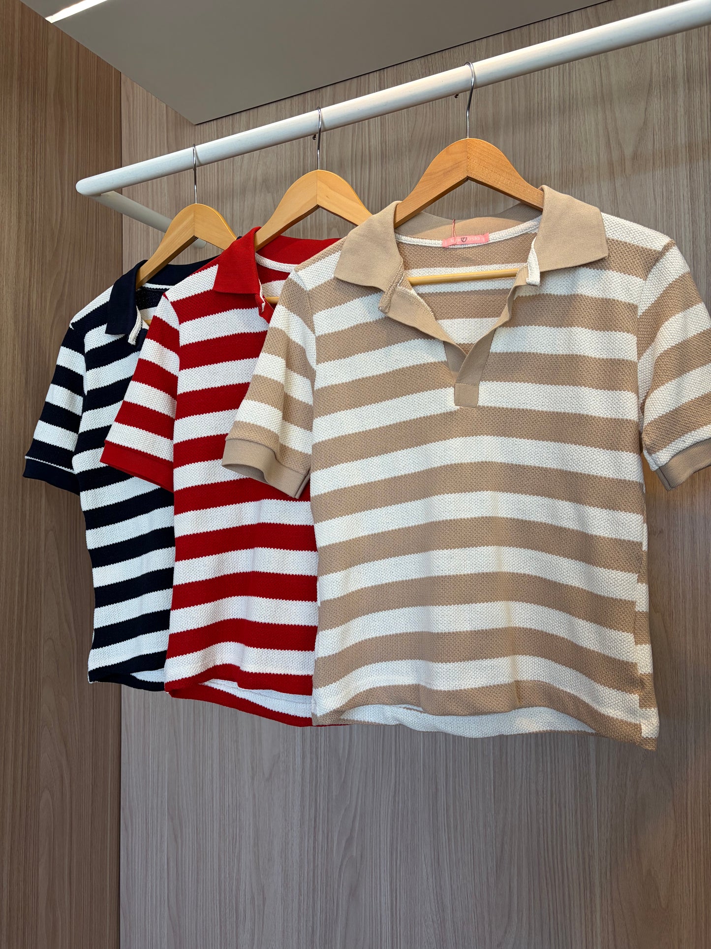 Blusa Listrada Polo - cores