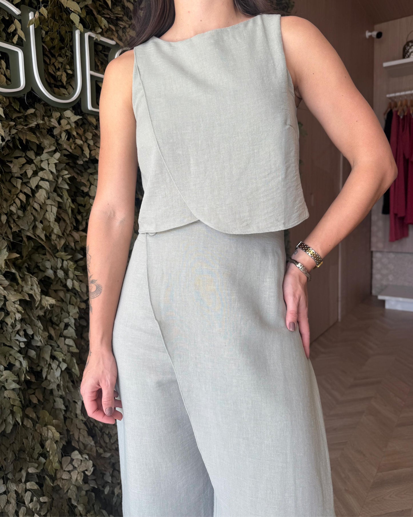 Calça transpassada stella - cores