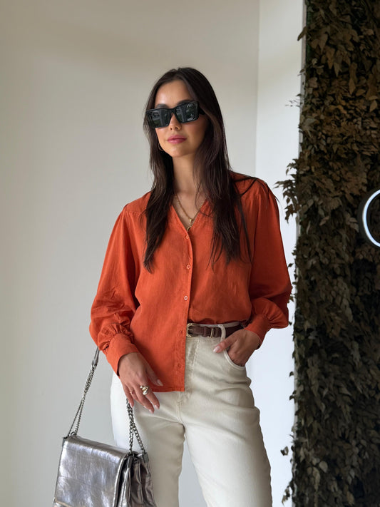 Camisa Ambi Gola Mandarim - cores