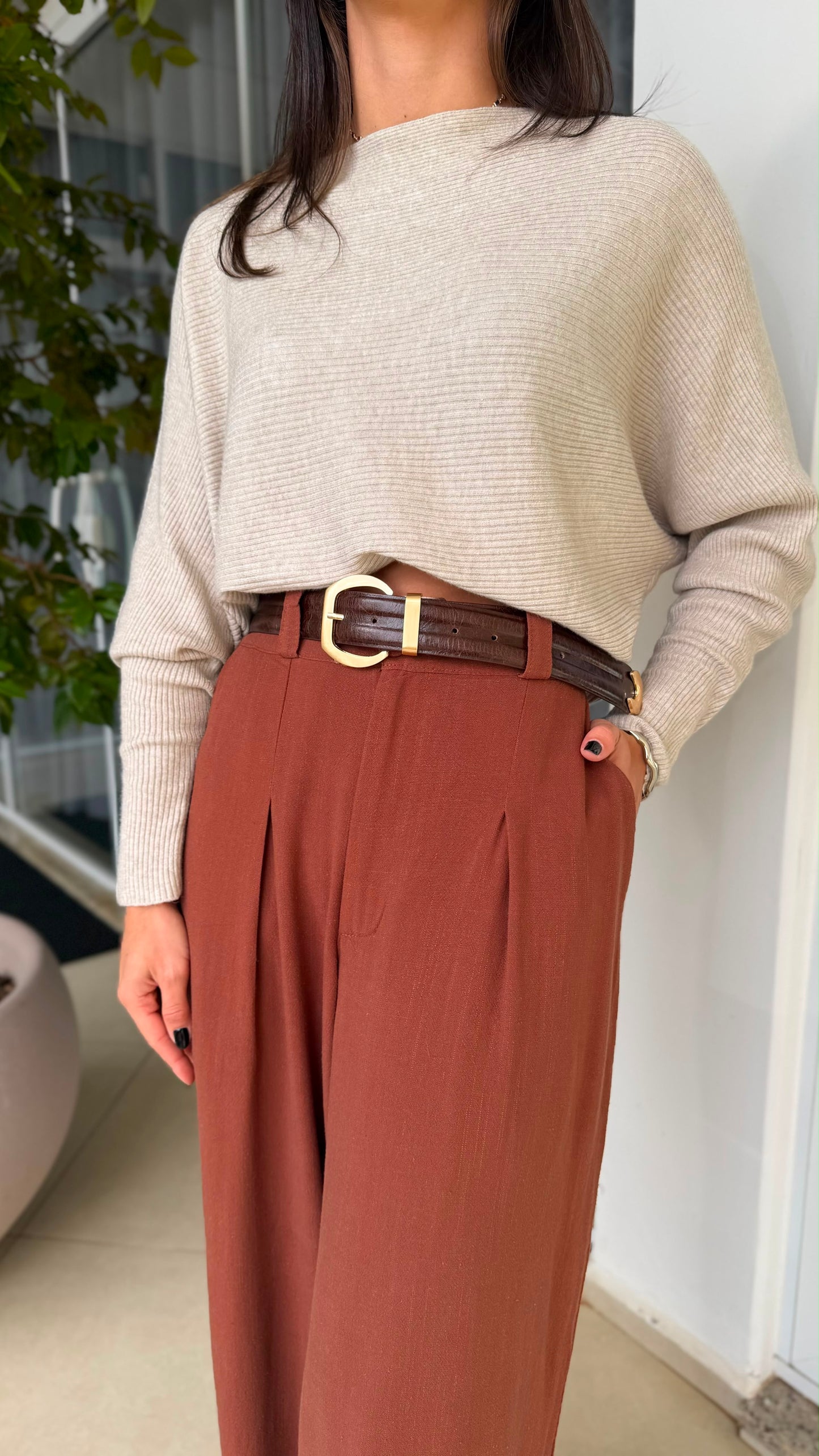 Calça Reta Marjorie