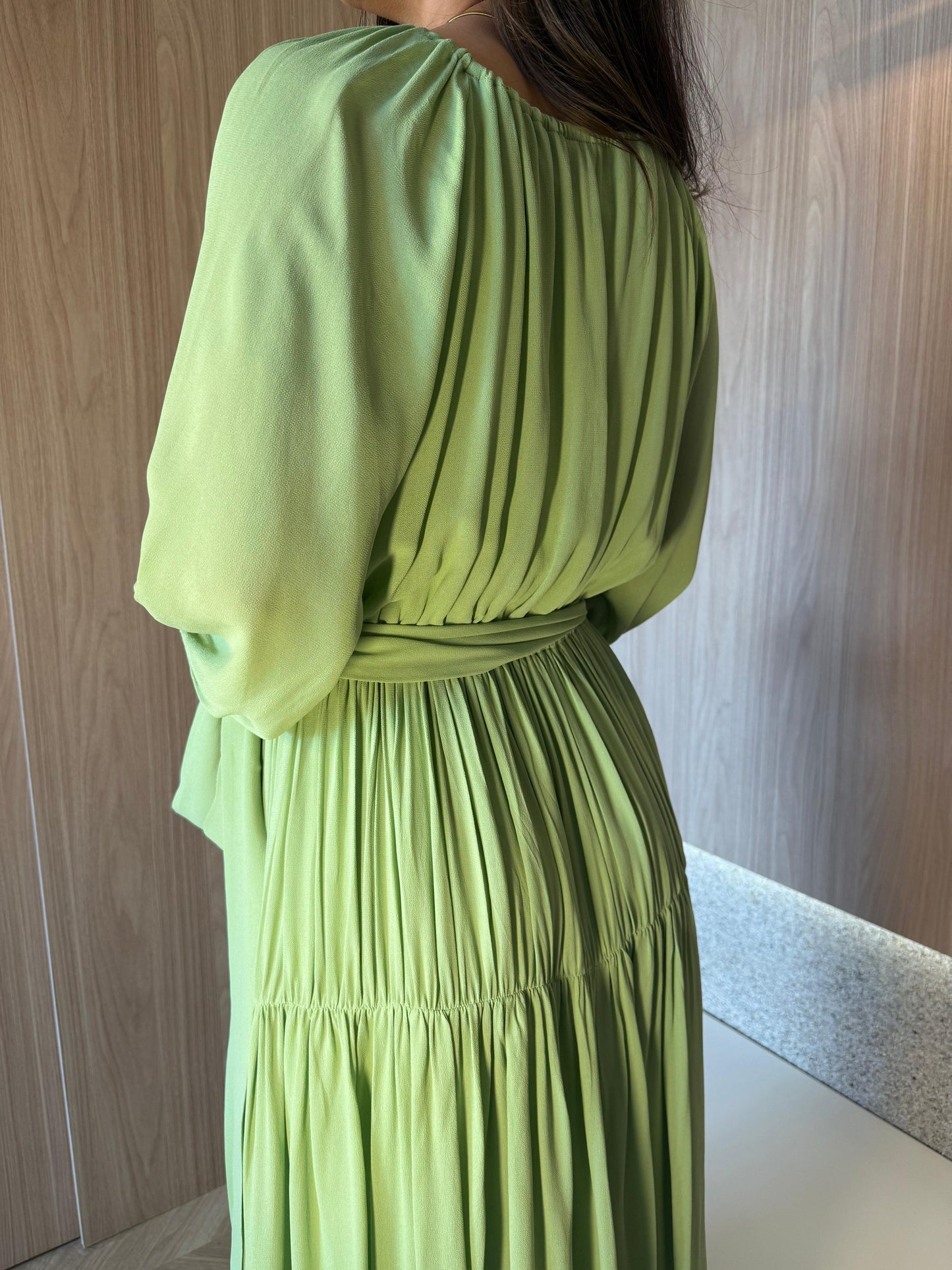 Vestido Mint c/faixa