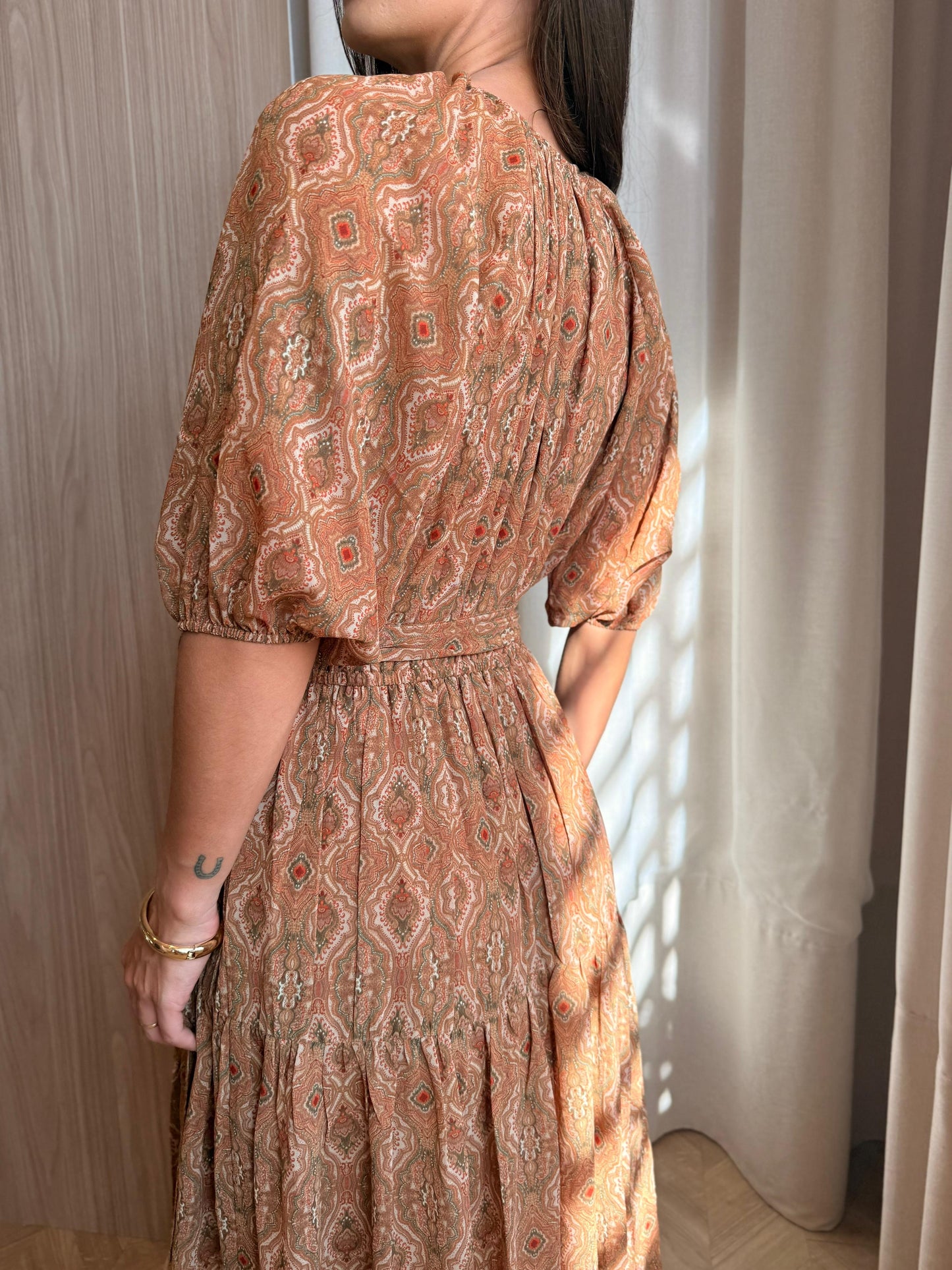 Vestido Estampado Mel