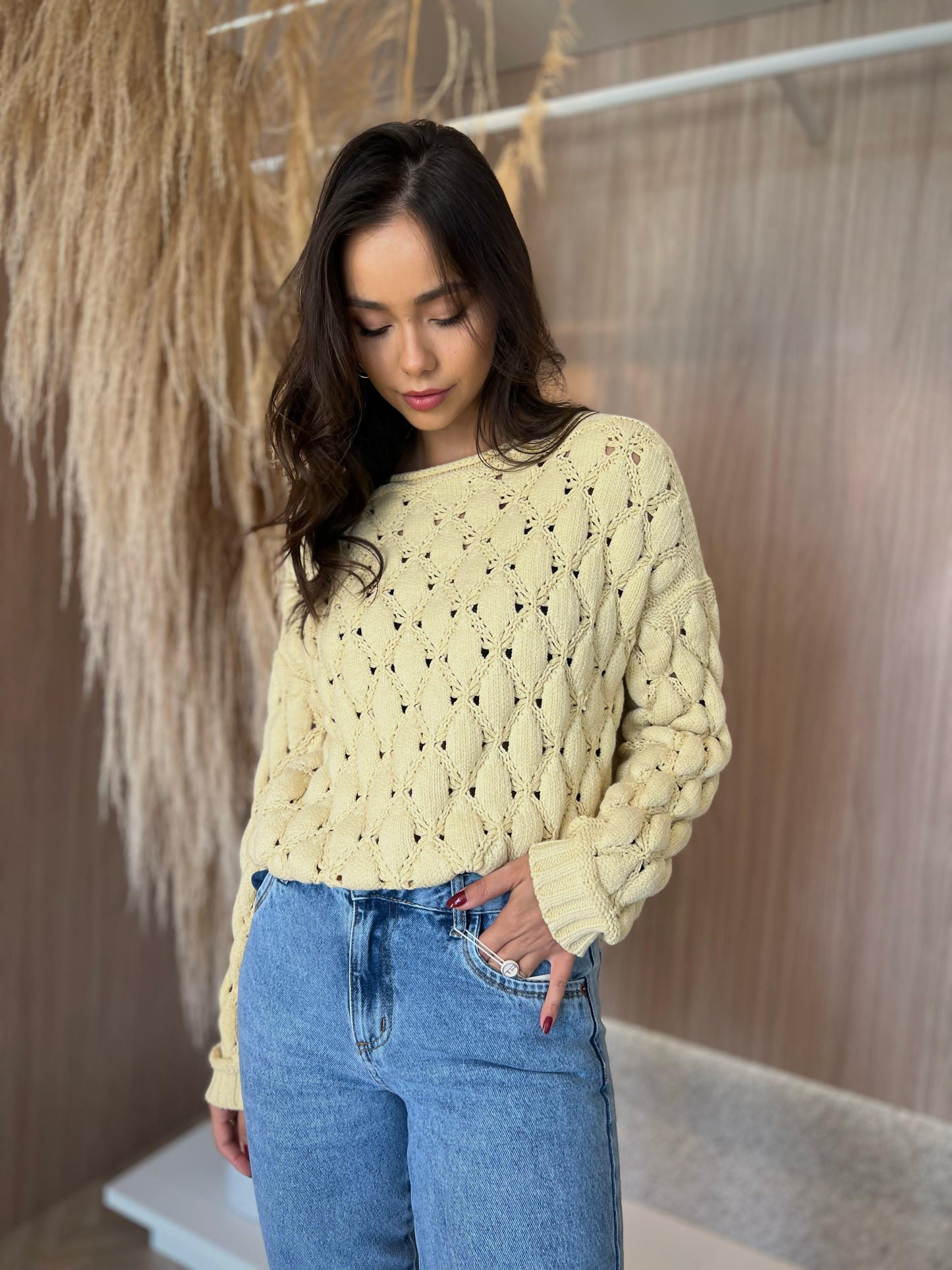 Tricô Butter Yellow