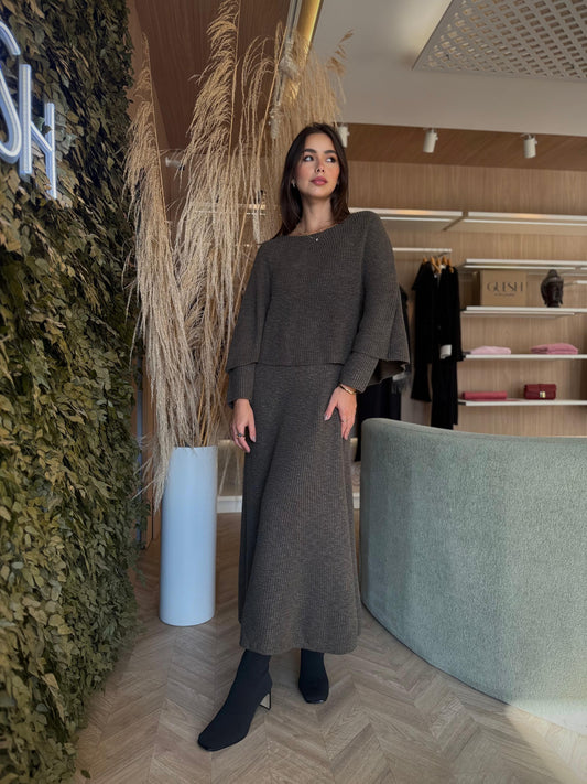 Vestido Tricô Amplo Milla - cores