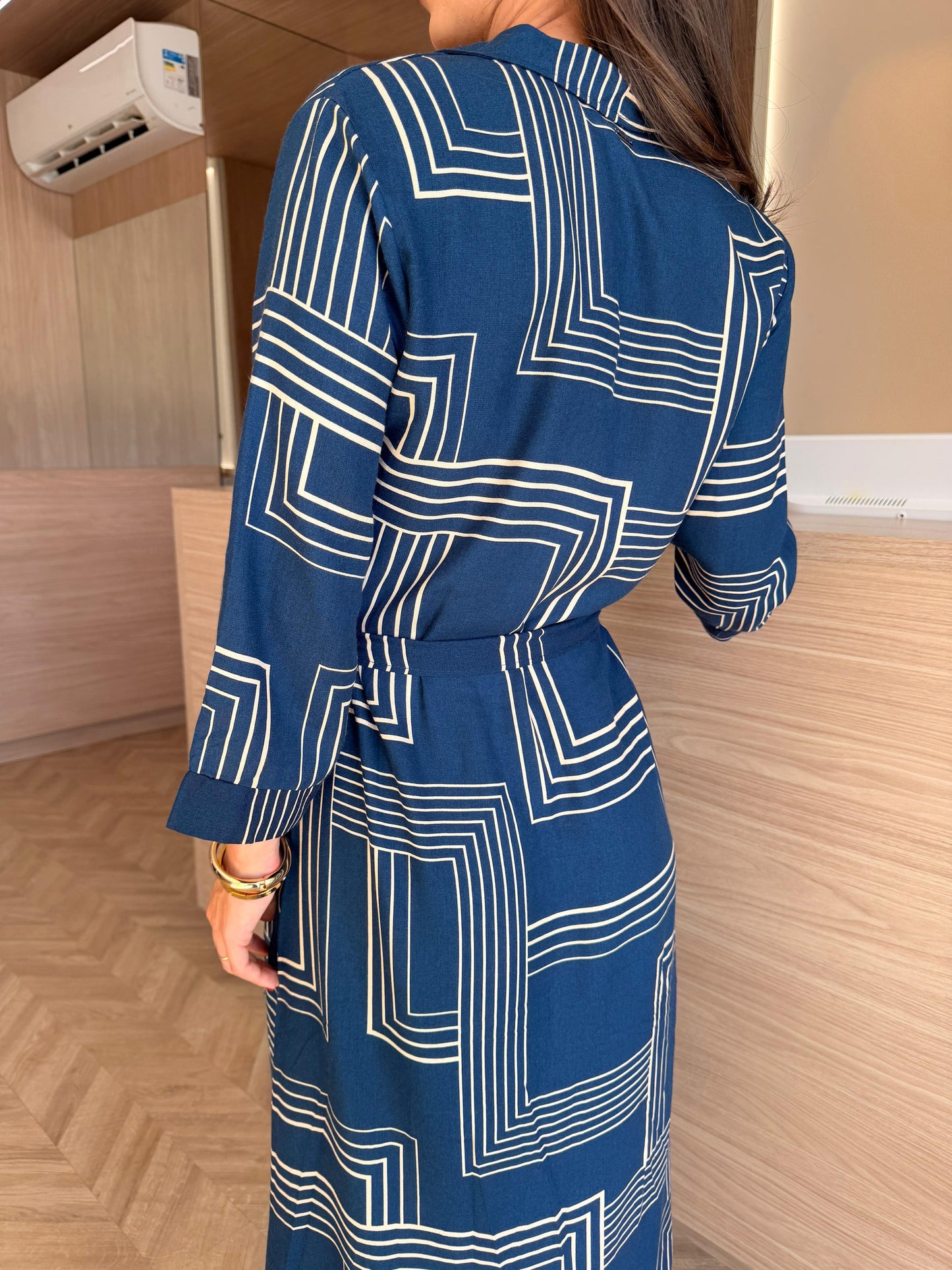 Vestido Geométrico - cores