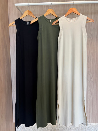Vestido Malha Longo Eliza - cores