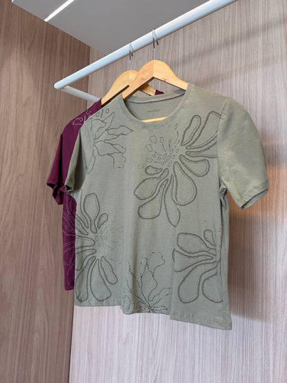 Blusa Folhagem - cores