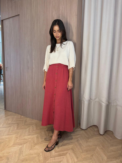 Saia Ambicione c/botões - cores