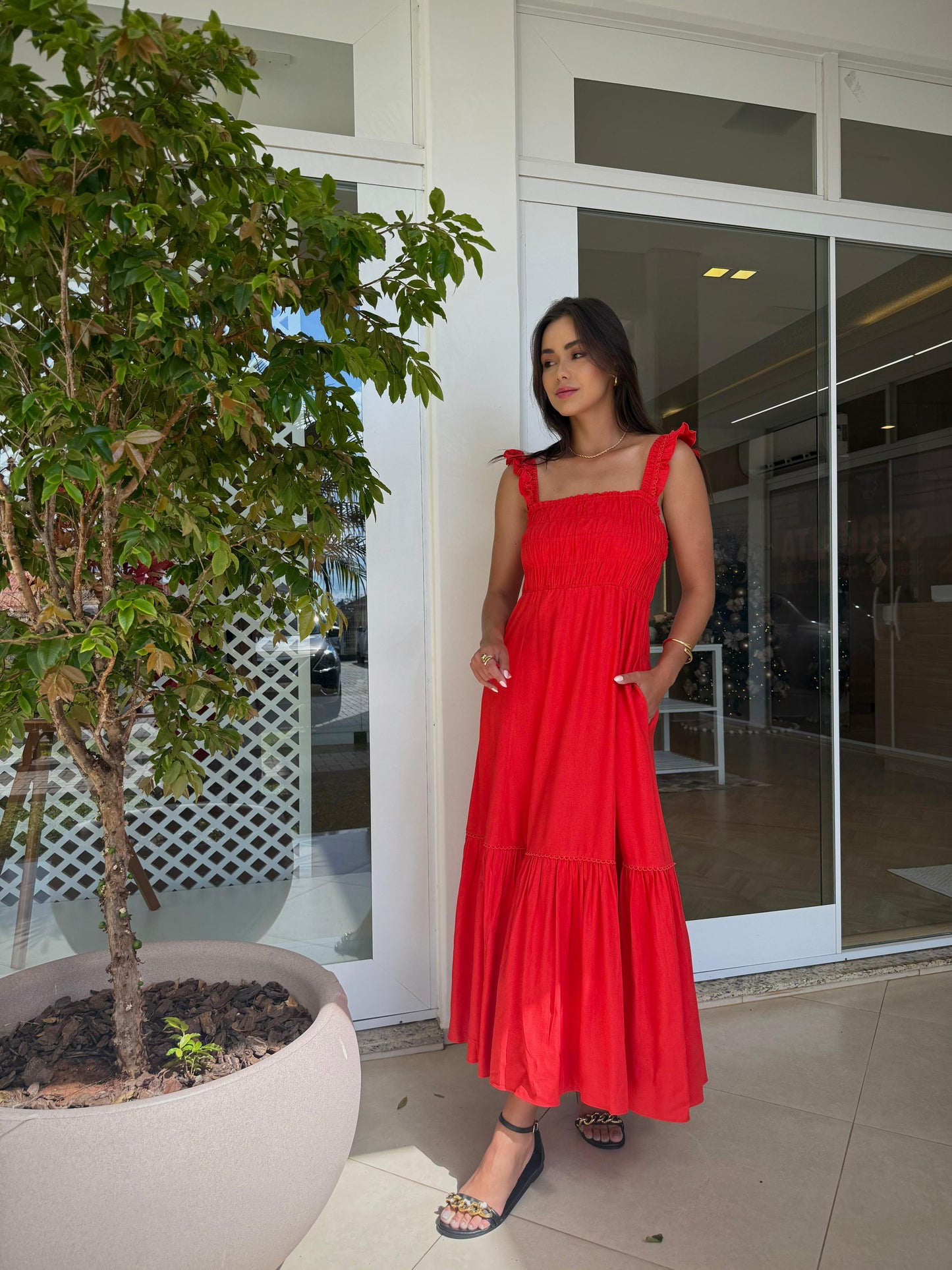 Vestido lastex Roma - cores