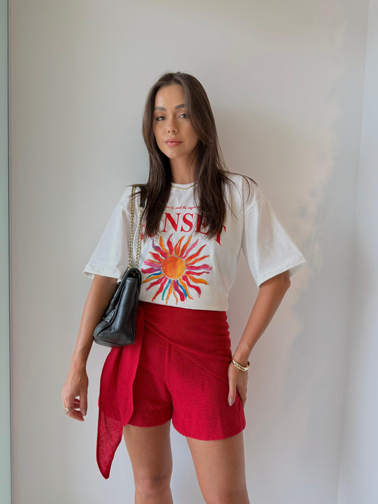 T-shirt Sunset - cores