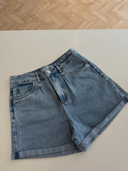 Shorts Alto Jeans