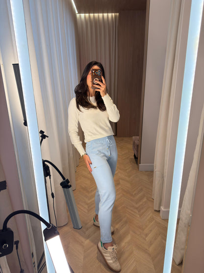 Calça Tricô Ambicione Barra Italiana - cores
