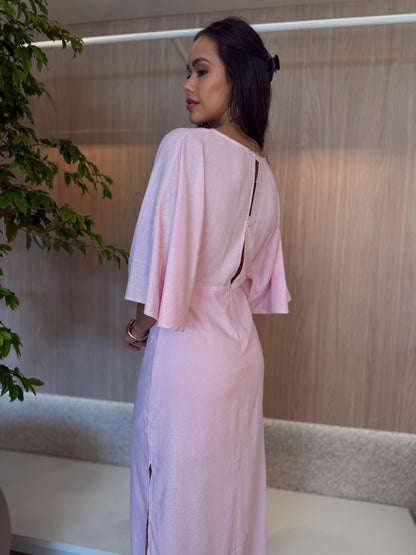 Vestido Kimono Longo Albânia - cores