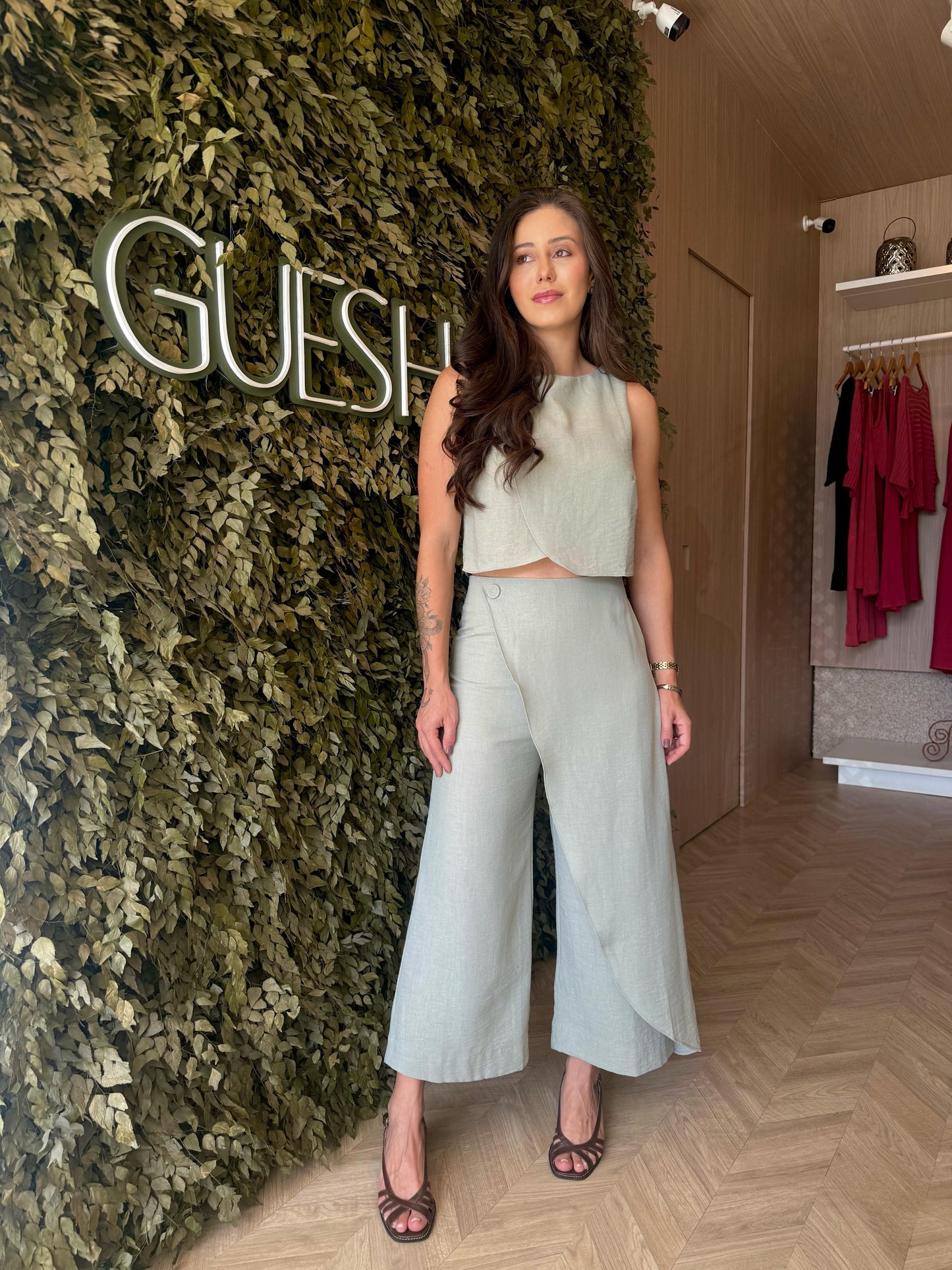 Calça transpassada stella - cores