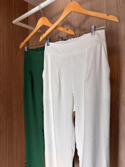 Calça Melbourne c/botões - Cores