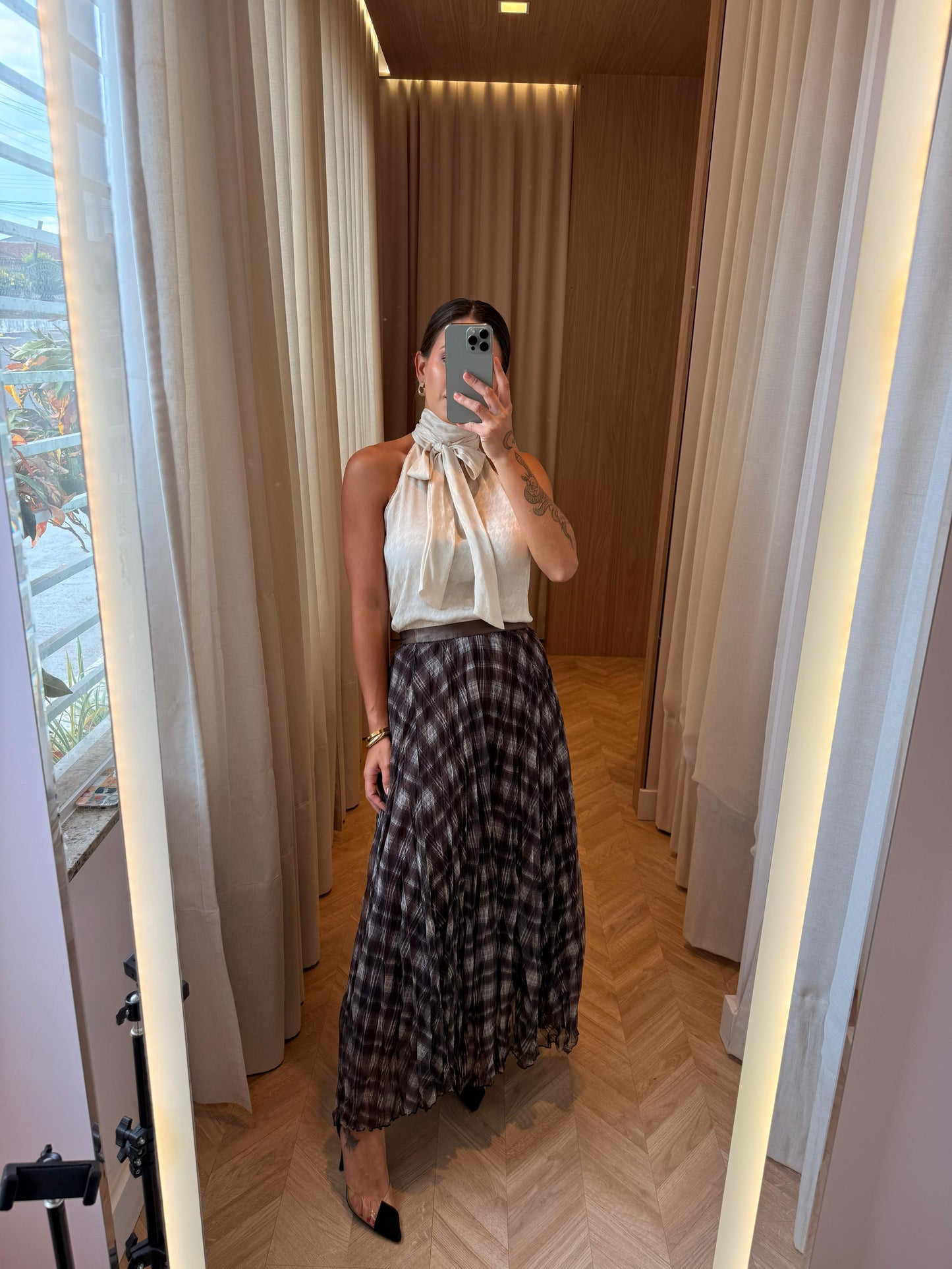 Saia Xadrez Monroe - cores