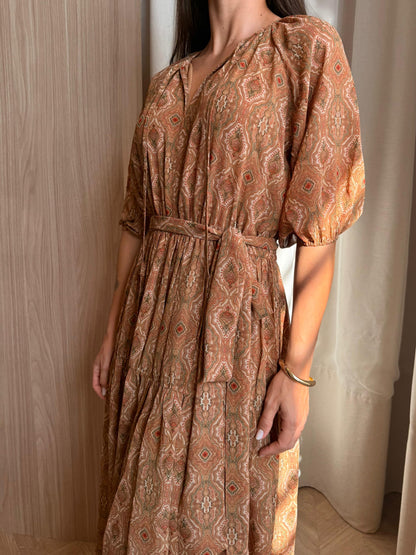 Vestido Estampado Mel