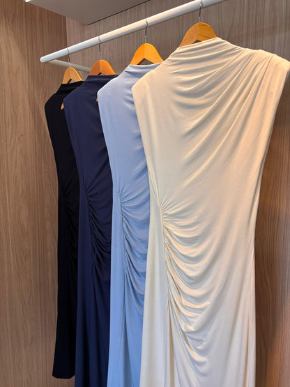 Vestido Drapeado Fontana - cores