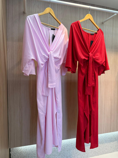 Vestido Kimono Longo Albânia - cores