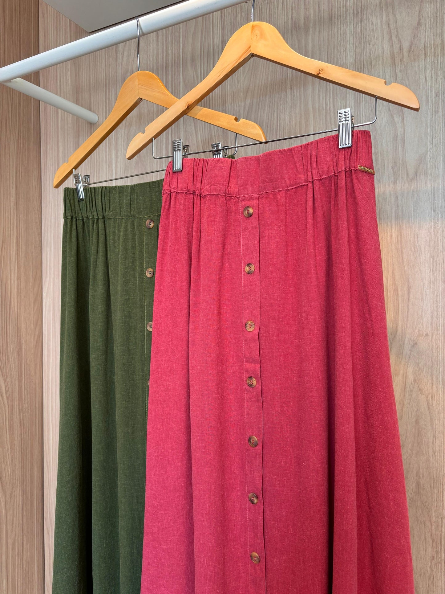 Saia Ambicione c/botões - cores