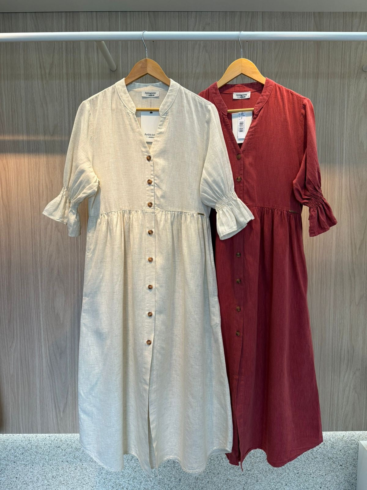 Vestido Montalto c/botões - cores