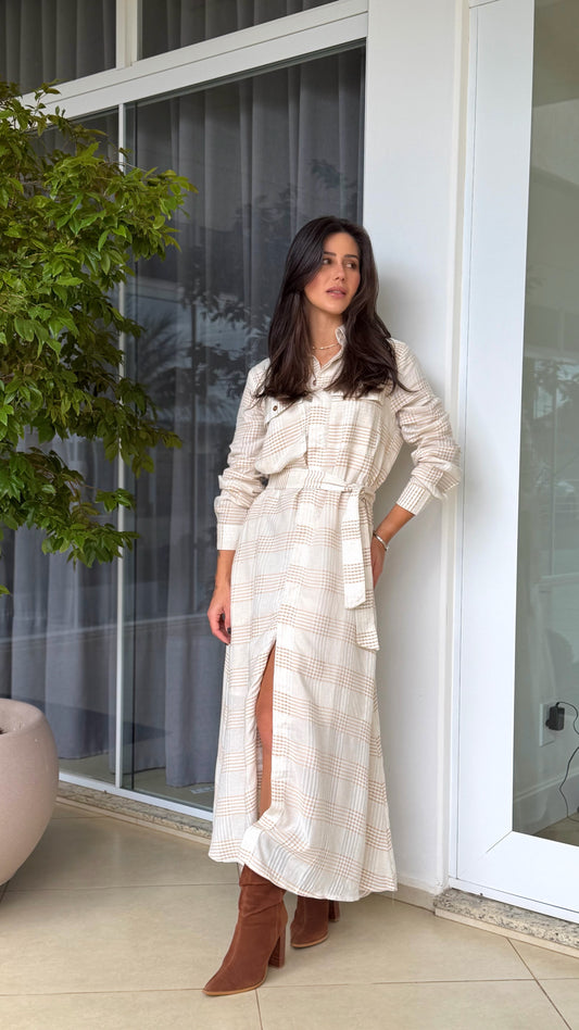 Chemise Linho Natural Marjorie