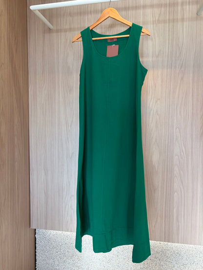 Vestido Amplo Folha Ambi