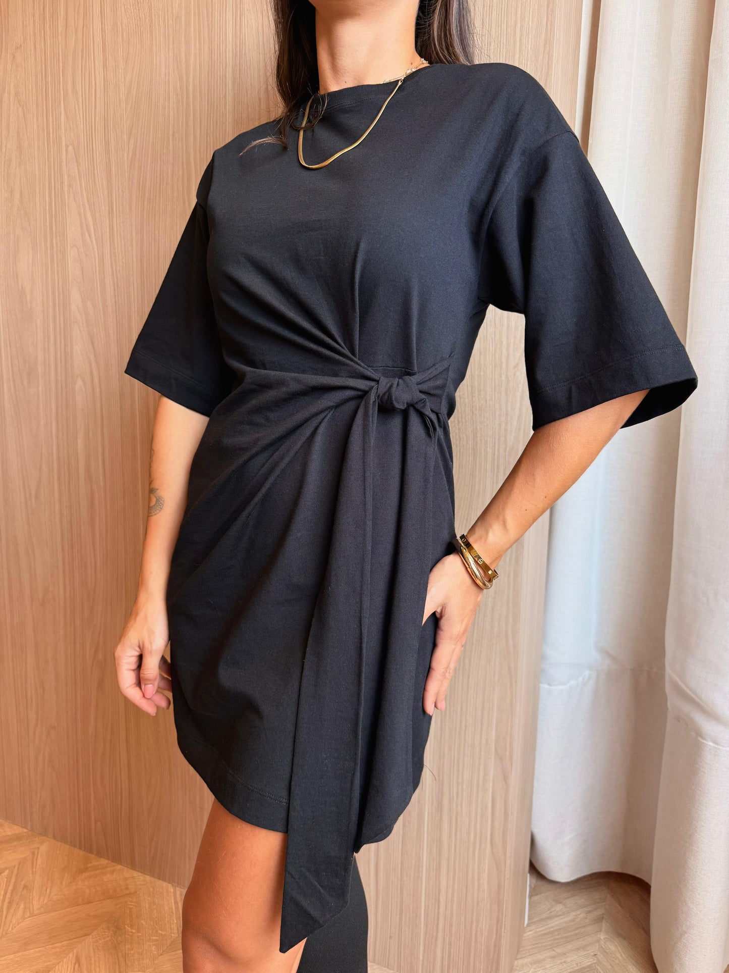 Vestido Curto c/ nó Outono - cores