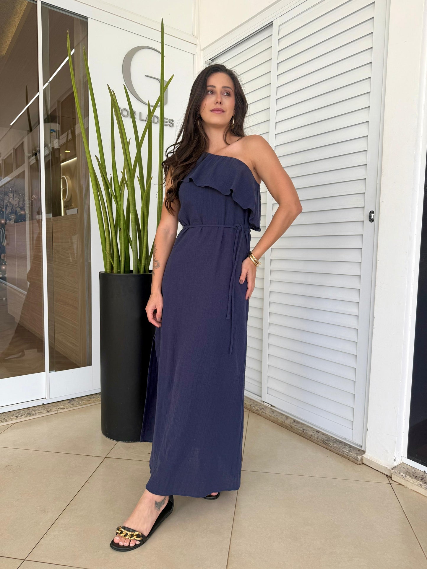 Vestido Manga Única Malfatti - cores