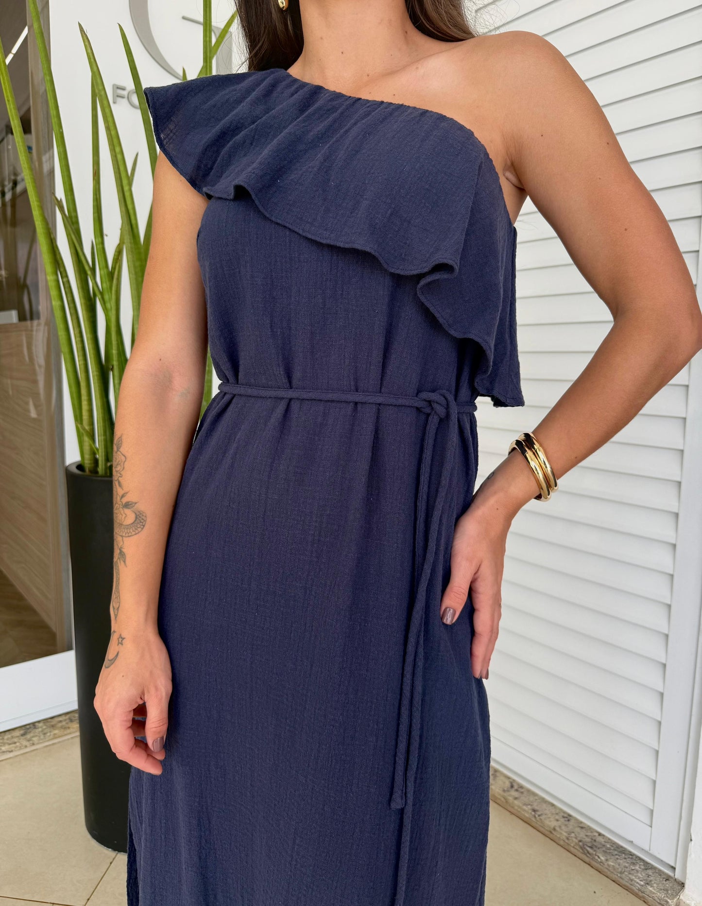 Vestido Manga Única Malfatti - cores