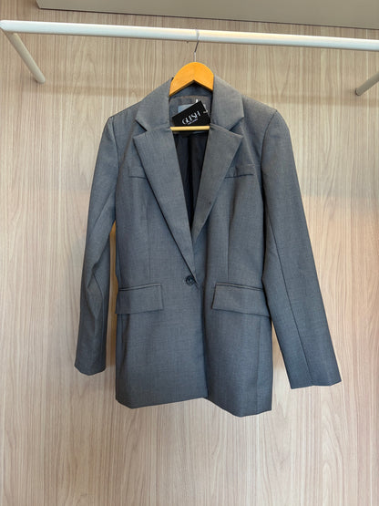Blazer Cinza Daisies
