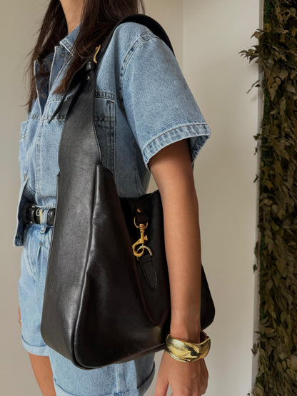 Bolsa Saco Boho Fecho Europeu