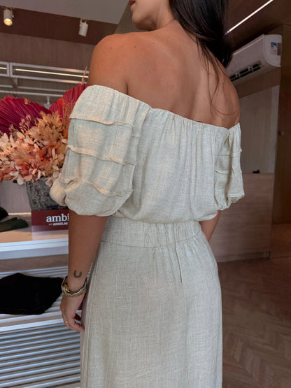 Saia Gêmeos c/cós trançado - cores