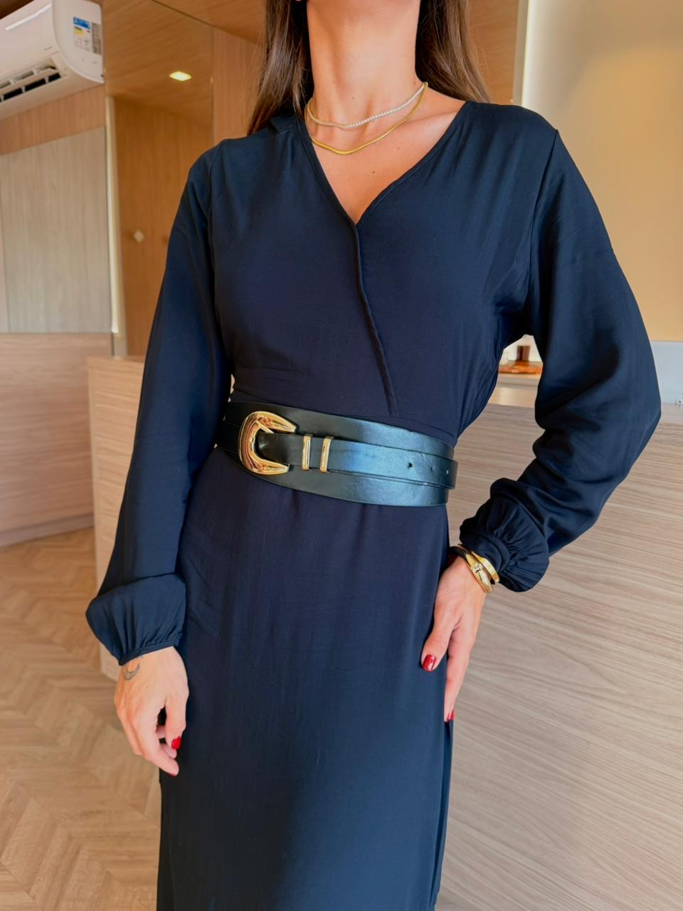 Vestido Preto Copenhagen