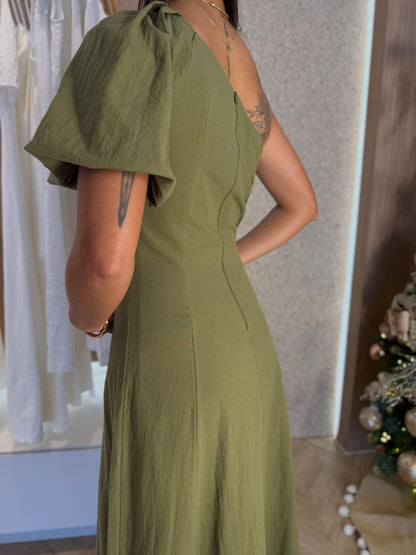 Vestido Manga única Sevilha - cores