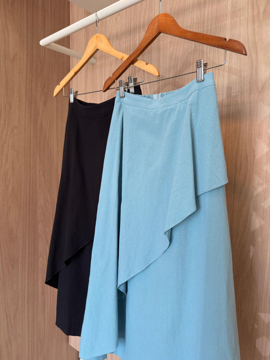 Saia em camadas - cores