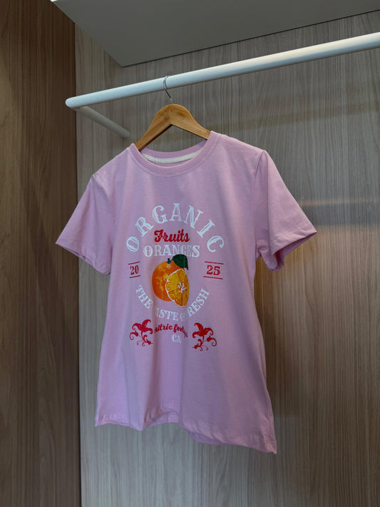 T-shirt Organic Rosa