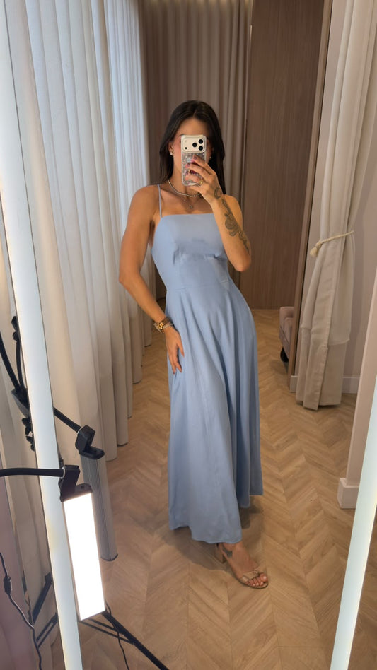 Vestido Dec. Quadrado Norah - Cores