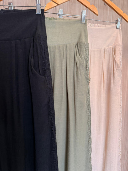 Calça c/ renda Cairo - cores