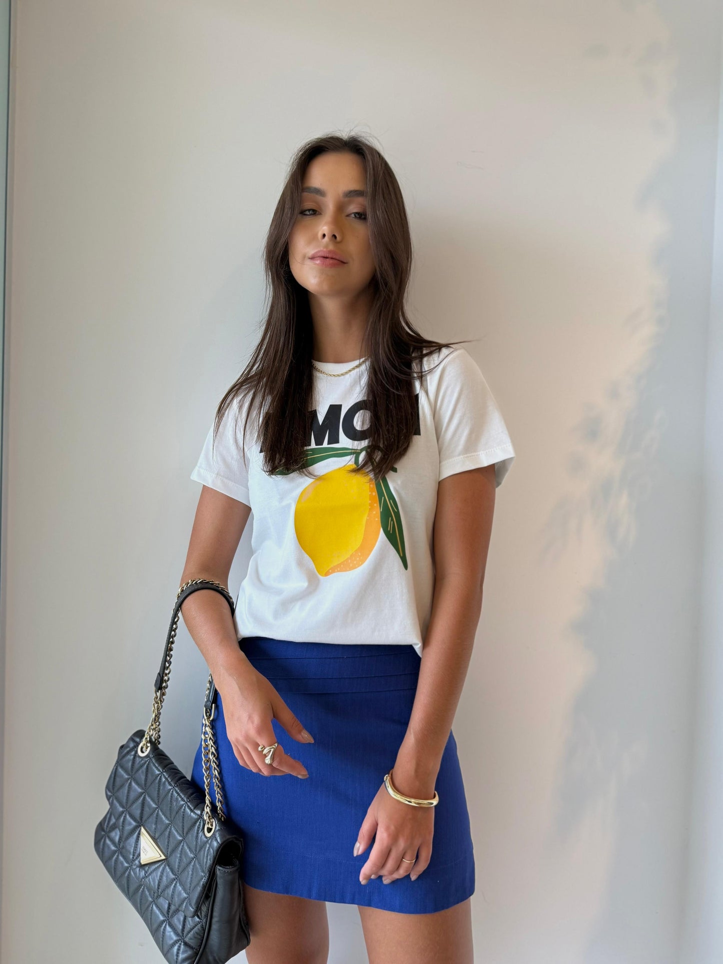 T-shirt Limon Branca