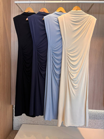Vestido Drapeado Fontana - cores
