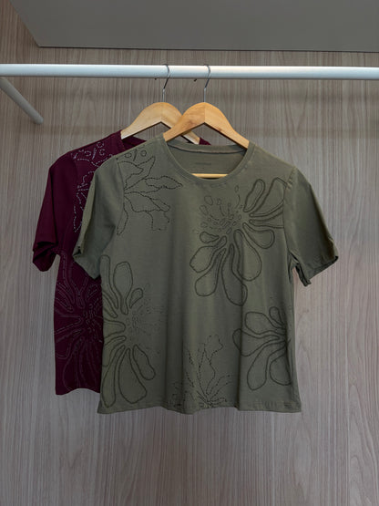 Blusa Folhagem - cores