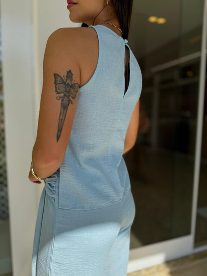 Calça Cannes Azul céu