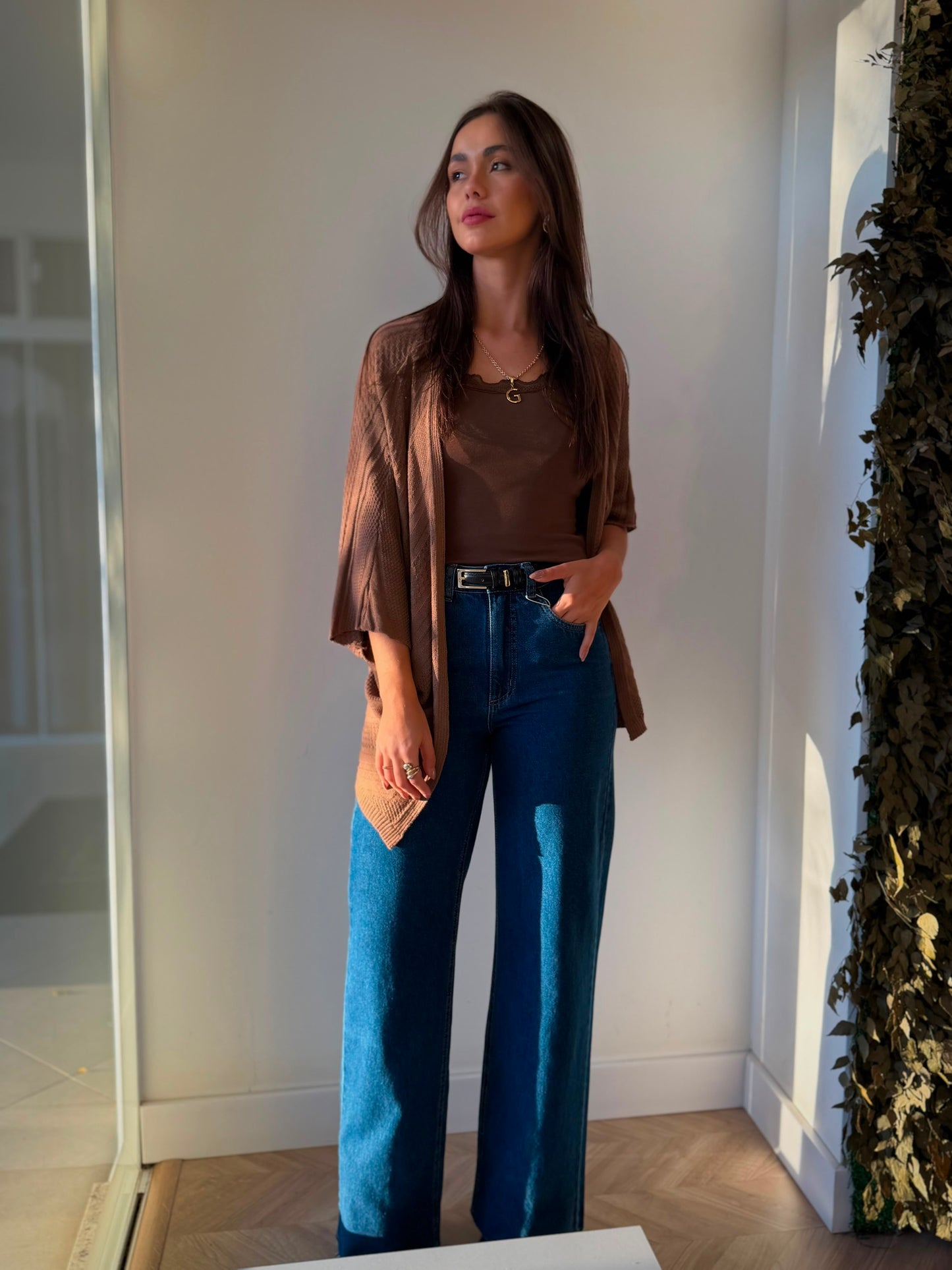 Kimono em Tricô- Cores