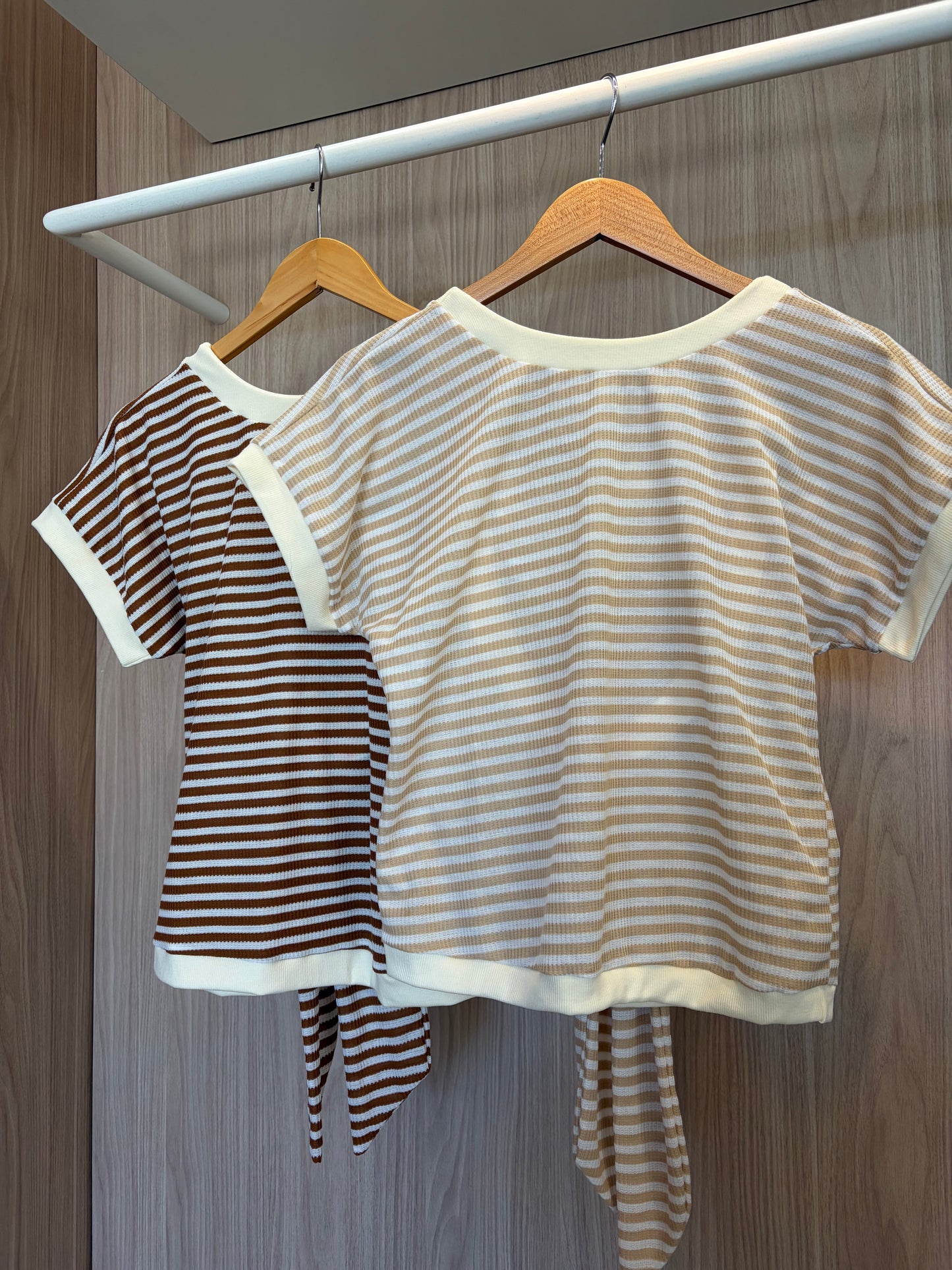 Blusa Listrada Laço - cores