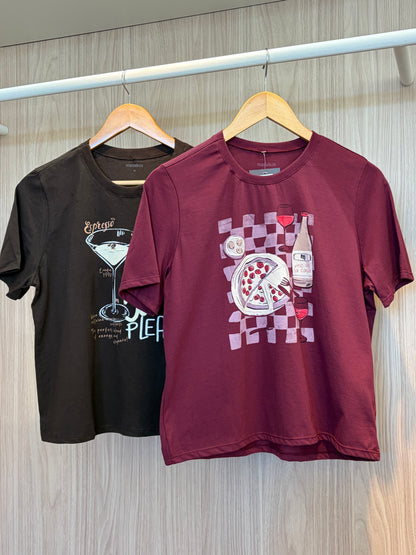 T-shirt Happy Hour - cores